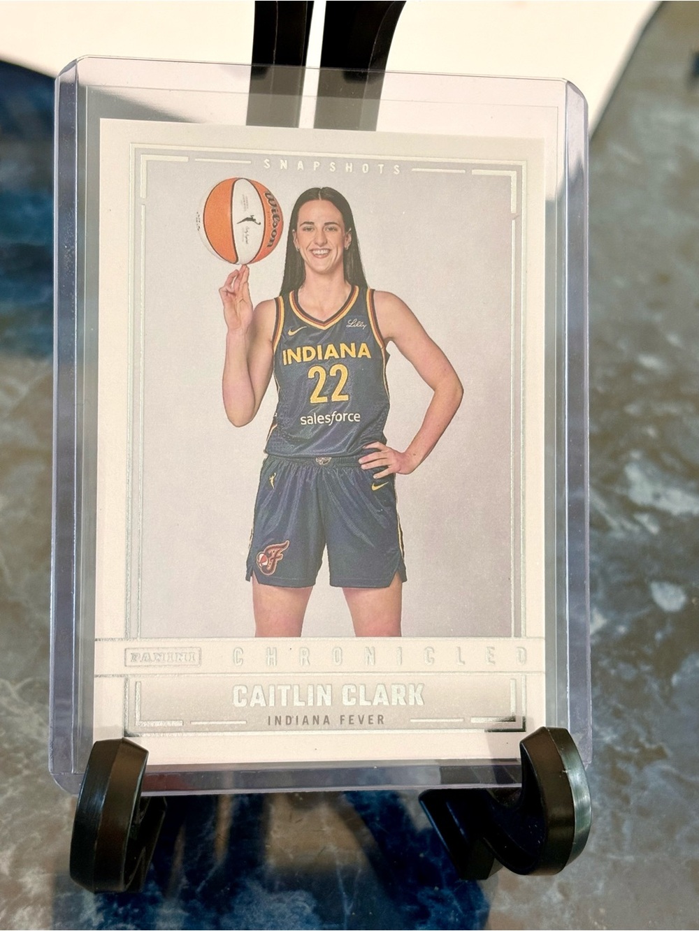 Caitlin Clark Snapshots Chronicled Basketball Card